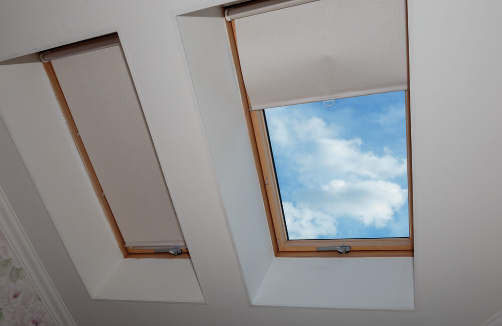 Okno dachowe na poddaszu